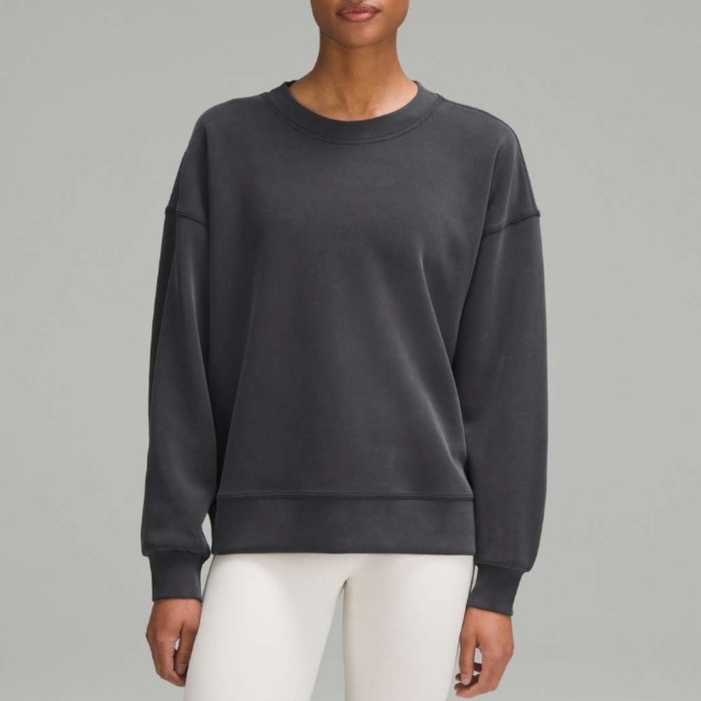 NWT Lululemon Dark Gray Crewneck Sweatshirt